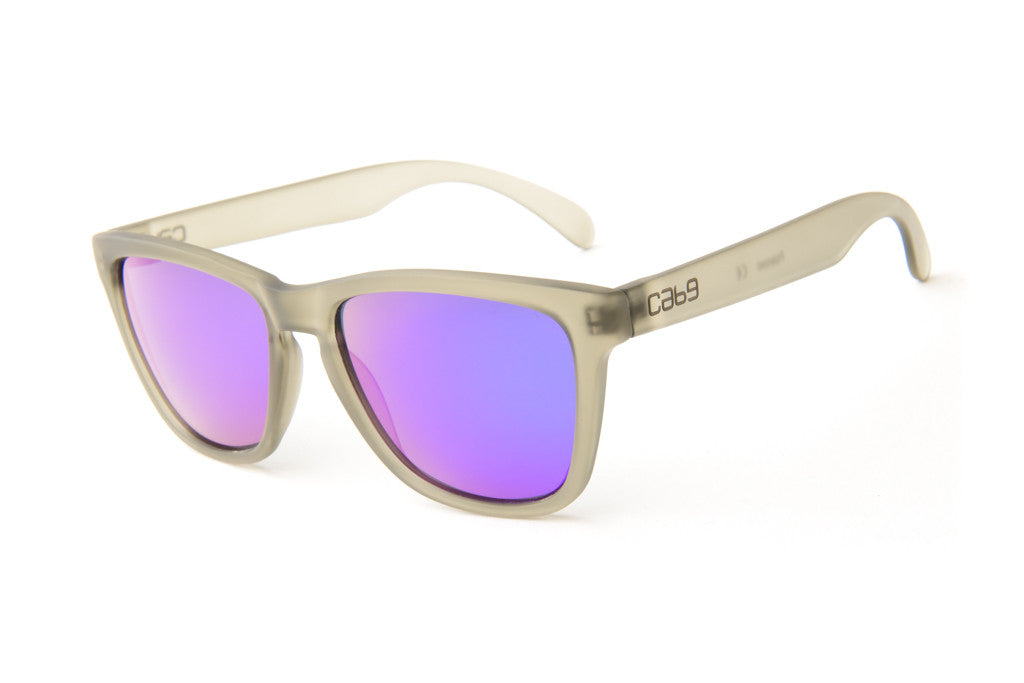 Smoke - Purple Revo - Cab9 Eyewear - 1
