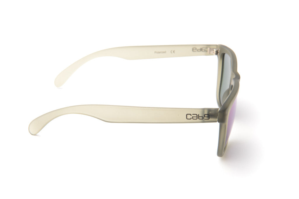 Smoke - Purple Revo - Cab9 Eyewear - 3